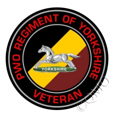 Prince Of Wales Own Regiment of Yorkshire Veterans Sticker